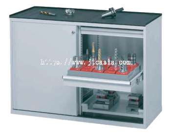 Low Profile CNC Toolholder Storage Cabinets - Model 2