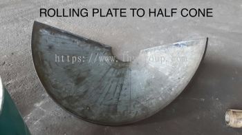 ROLLING PLATE TO HALF CONE