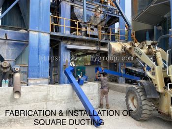 FABRICATION & INSTALLATION OF SQUARE DUCTING