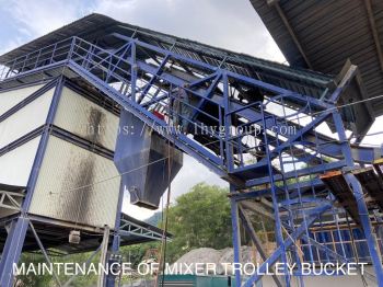 MAINTENANCE OF MIXER TROLLEY BUCKET