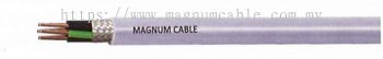 PVC Insulated Screen PVC Sheathed Screened Flexible Cables Construction