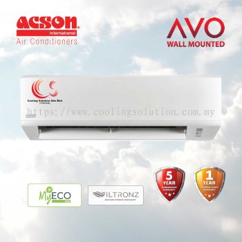 (A3WM10N) Acson Air Conditioner Non Inverter R32 1.0HP - 2.5HP + My Eco + Advance Filtering Technology (Deliver by seller within Klang Valley area)