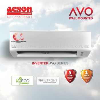 (A3WMY10N) Acson Air Conditioner Inverter R32 1.0HP - 2.5HP + My Eco + Advance Filtering Technology (Deliver by seller within Klang Valley area)