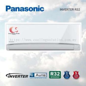 (CS-PU9XKH/CU-PU9XKH) New Model 2021 Panasonic 1.0HP - 2.5HP Inverter Air Conditioner + I-Auto + R32 Refrigerant