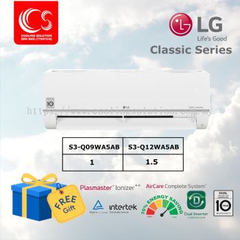 LG Dual Cool Classic Series S3-Q09WA5AB / S3-Q12WA5AB