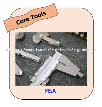 Measurement System Analysis (MSA) Training