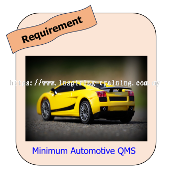 Minimum Automotive Quality Management System Requirements (MAQMSR) Interpretation & Implementation Training