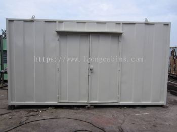 20x10 Steel Storage Cabin