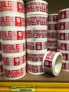 (1017) Fragile OPP Tape 50mic X 48MM X 50M