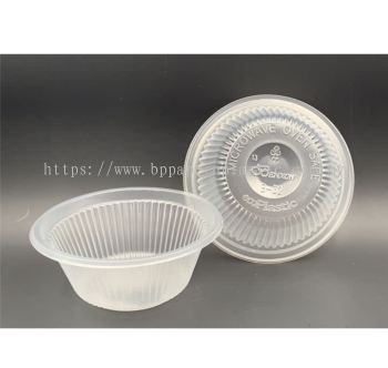 (517) 5�� Medium Bowl [ 100pcs�� ] BENXON B32 - Disposable PP Plastic Bowl - B 32 Party Bowl 11oz