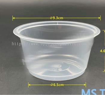 MS T5 180ml Microwaveable Round Container [ 50sets�� ] 180 ml - Bekas Bulat - MS VENTURE T 5