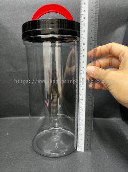 [SP9200]H239 x W109mm PET jar bottle plastic container biscuit jar biskut container biskut jar ɹ  plastic 