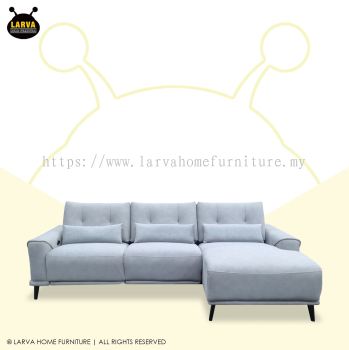 Noyce Recliner L-shape Sofa - Larva Home Furniture Sdn Bhd