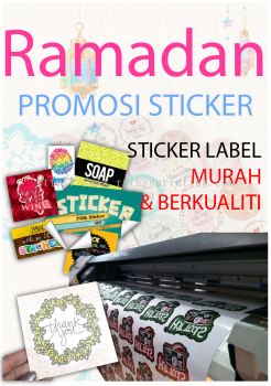 Ramadan Promosi Sticker