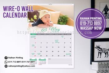Wire-O Wall Calendar