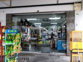 Tempered Glass Shop Front