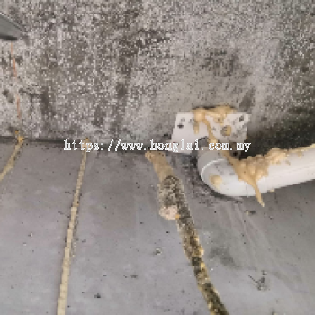 Cement floor leaking - Subang Jaya