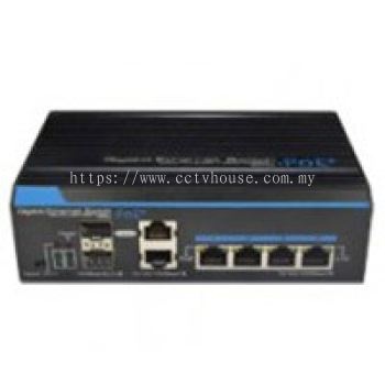 4 Port Network Switch with 2 GB SFP Port