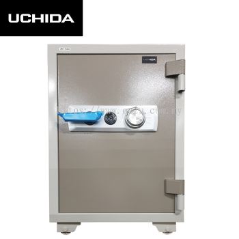 UCHIDA UBO-140CD Fire Resistant Safe Box (Dial Lock)_140kg