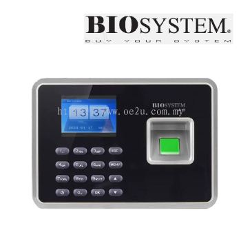 BIOSYSTEM A6 Fingerprint Time Recorder (No Software Needed)