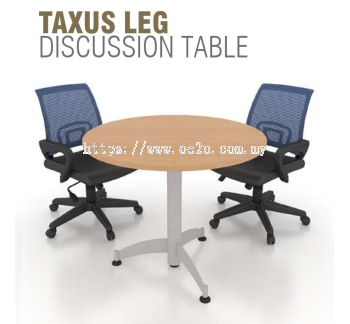 Round Discussion Table c/w Metal Taxus Leg (DT-TX)