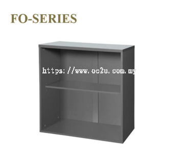 Low Open Shelf Cabinet - 2 Tiers (FO Series)
