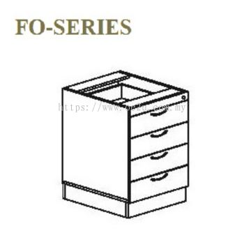 Fixed Pedestal Drawer 4D (FO Series)