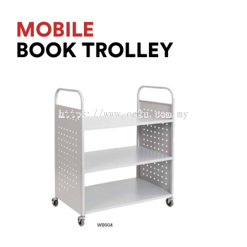 Mobile Book Trolley (WB904)