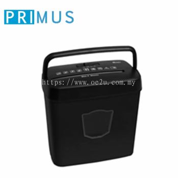 PRIMUS PRS-512C Paper Shredder (Shred Capacity: 5 Sheets, Cross Cut: 4x35mm, Bin Capacity: 12 Liters)