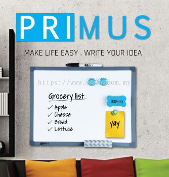 PRIMUS Mini Magnetic Whiteboard (40cm x 30cm)