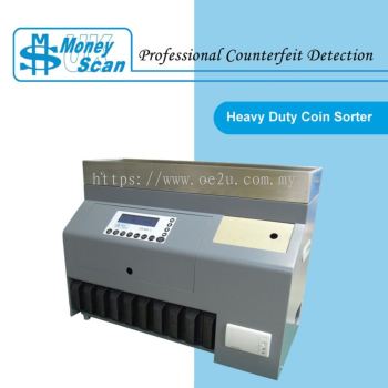 MONEYSCAN CS-801 II Heavy Duty Coin Sorter