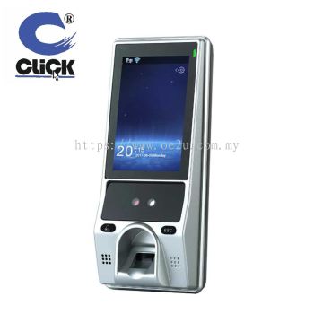 CLICK CL-918i Face Recognition & Fingerprint Time Attendance & Door Access System (Software Reporting)