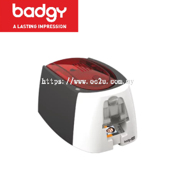 BADGY 200 Card Printer (Card Feeder Capacity: 25 Cards, Printing Speed: 38 sec/card - 95 cards/hour)