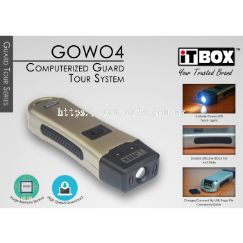 iTBOX GOWO4 Computerized Guard Tour System 
