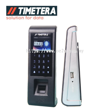 TIMETERA D250 Fingerprint Time Attendance System With Door Access Control (No Software Needed)