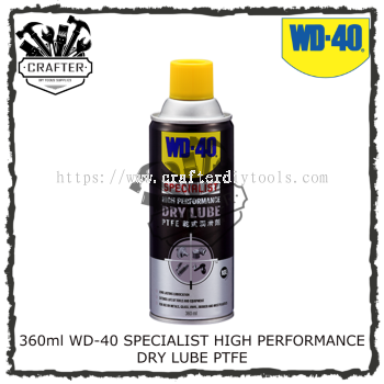 360ml WD-40 SPECIALIST DRY LUBE PTFE