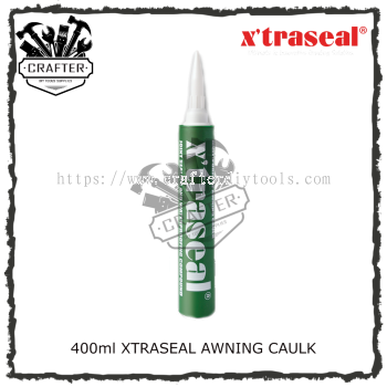 400ml XTRASEAL AWNING CAULK & ROOFING SILICONE SEALANT