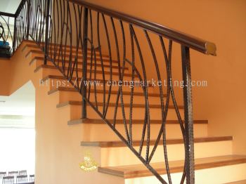 WIST 06- Wrought Iron Staircase Railing