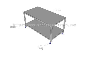 Multi-Purpose 2 Tier Table