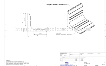 L Bracket Aluminum Profile