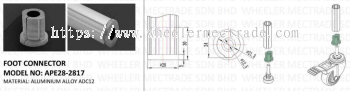 APE28-2817 FOOT CONNECTOR M12