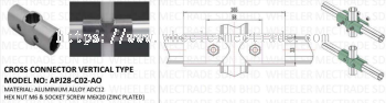 APJ-C02-AO CROSS CONNECTOR VERTICAL TYPE