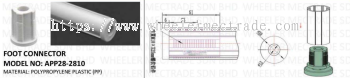 APP28-2810 FOOT CONNECTOR M10