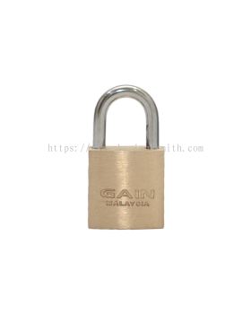 GJI-918H 10mm Solid Brass Body Padlock