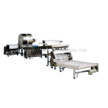 HM-660 Twin Baked Drum Pastry Sheet Making Machine