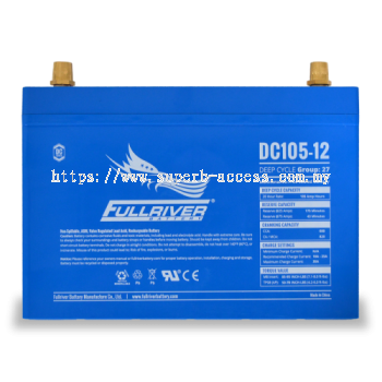 DC105-12 Deep-Cycle AGM Battery