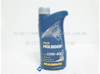 MANNOL 10W-40 MOLIBDEN - Semi-synthetic Engine Oil 