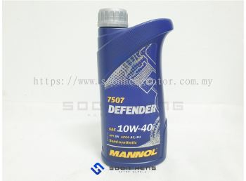 MANNOL 10W-40 DEFENDER - Semi-synthetic Engine Oil 