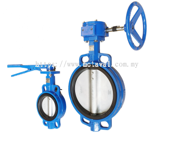 NOREX Ductile Iron Butterfly Valve - Gear or Metal Lever