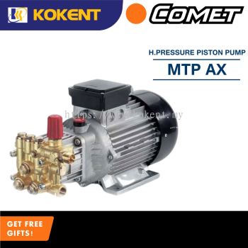 COMET High Pressure Piston Pump MTP AX